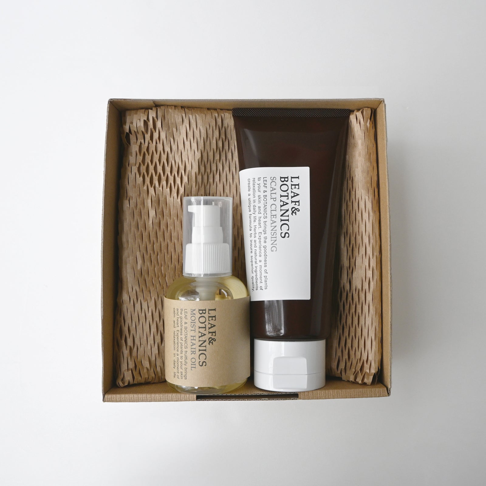 スカルプクレンジングとヘアオイルのギフト