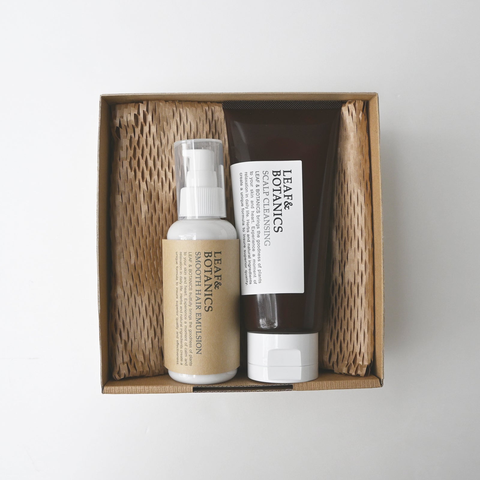 スカルプクレンジングとヘアエマルジョンのギフト